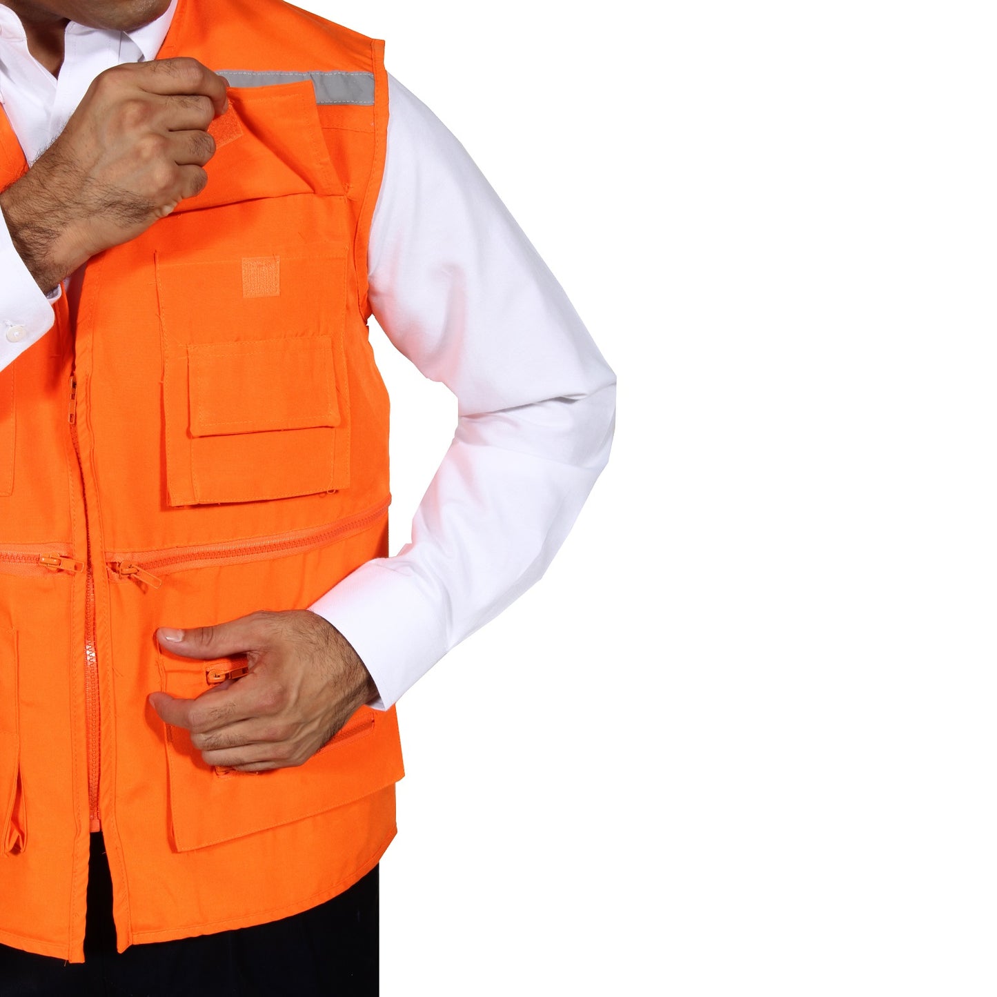 Chaleco Geologo Naranja Unisex