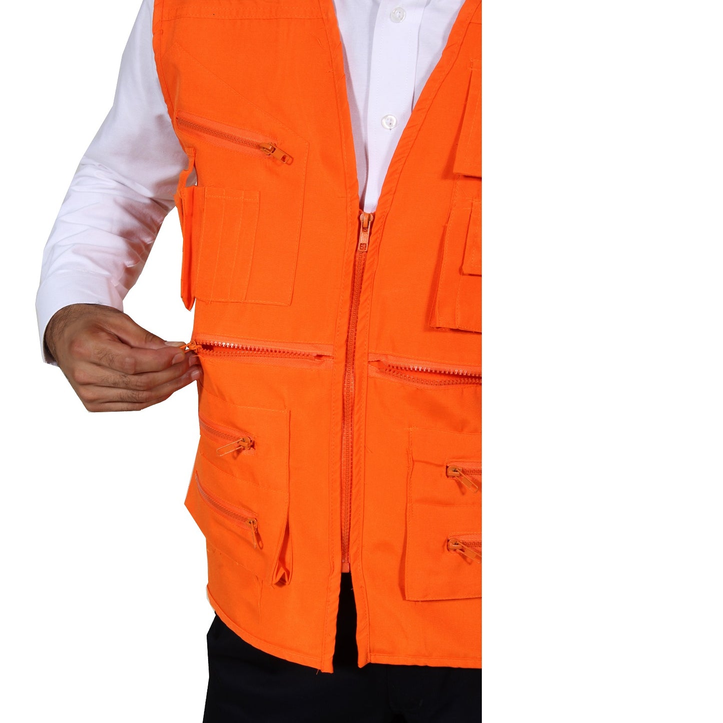 Chaleco Geologo Naranja Unisex
