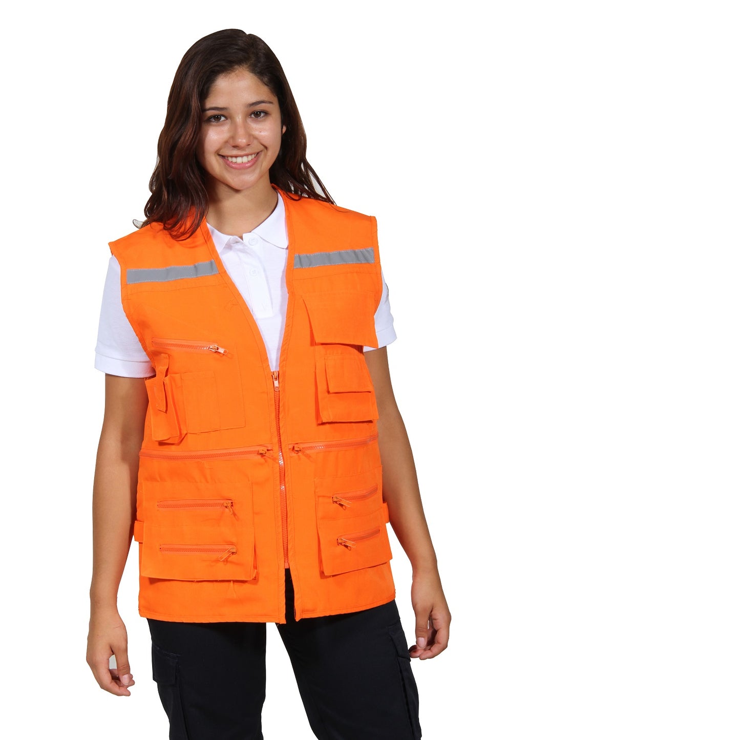 Chaleco Geologo Naranja Unisex