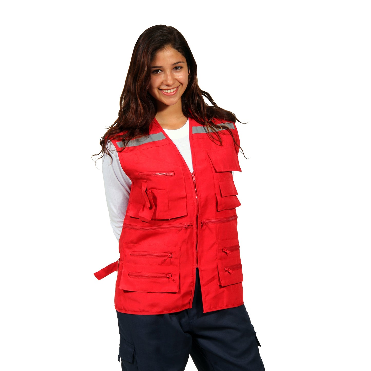 Chaleco Geologo Rojo