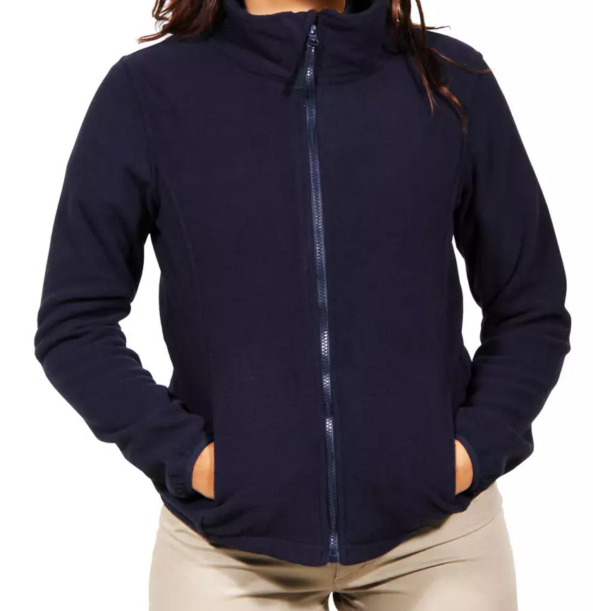 Chaqueta Micropolar Mujer Azul Marino