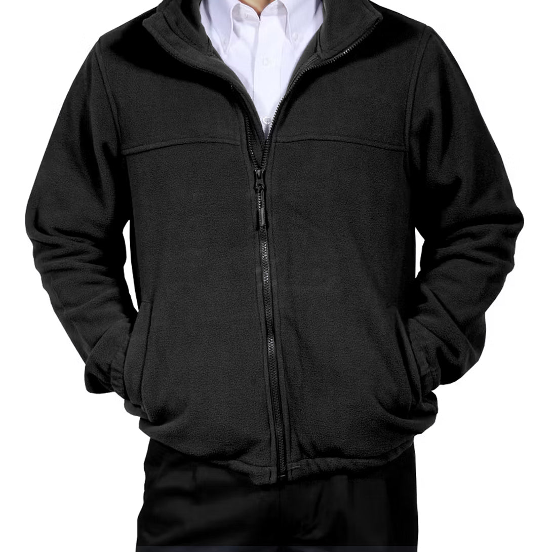 Chaqueta Micropolar Hombre Negro