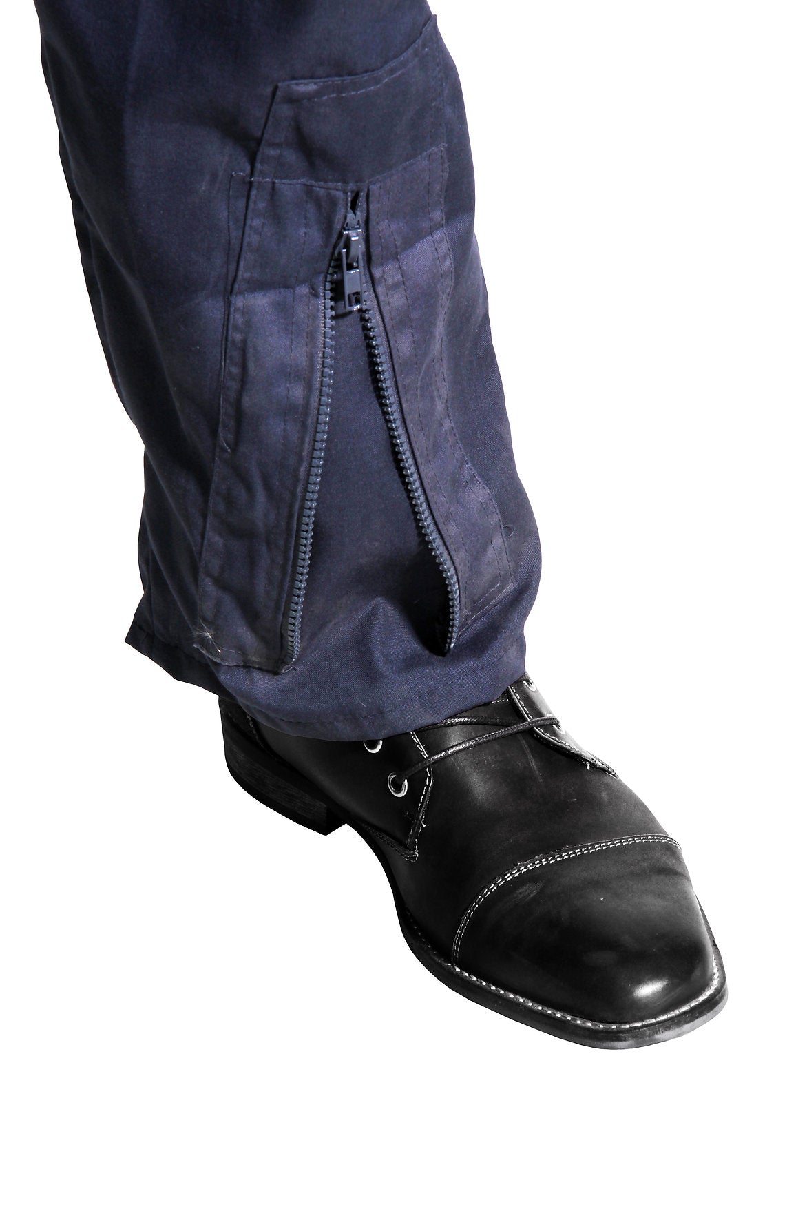 Overol Poplin Gris con reflectante