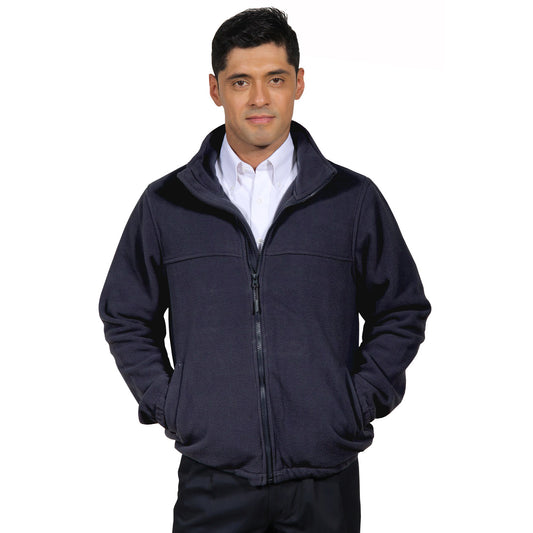 Chaqueta Micropolar Hombre Azul Marino