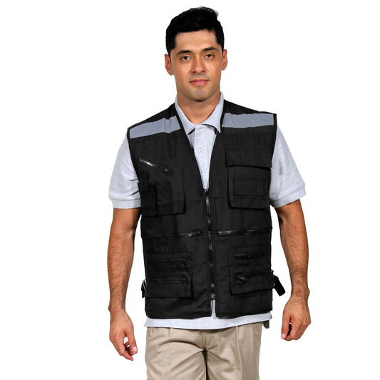Chaleco Geólogo Negro Unisex