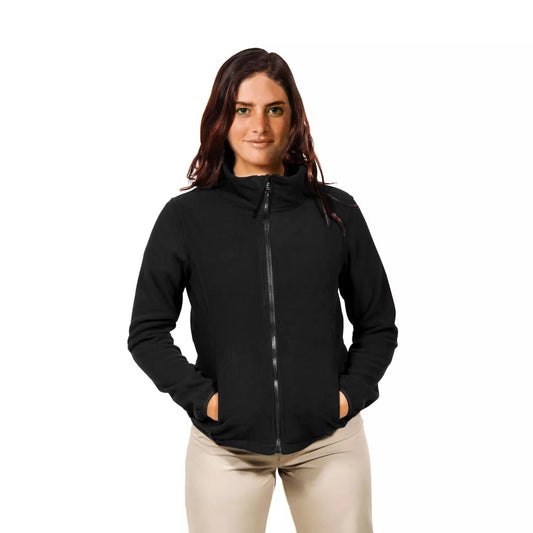 Chaqueta Micropolar Mujer Negro
