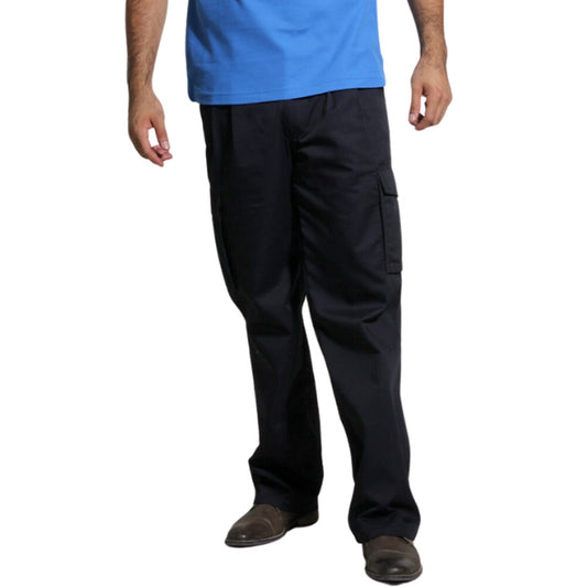 Pantalón Gabardina Cargo Ejecutivo Negro