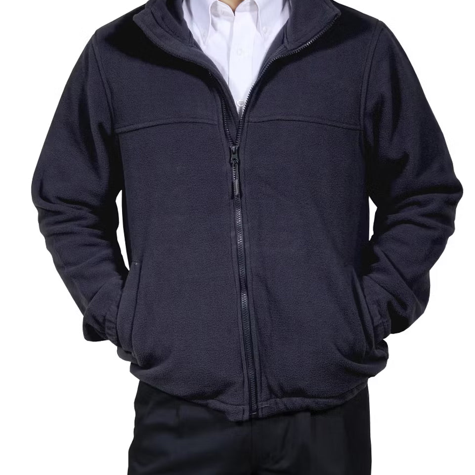 Chaqueta Micropolar Hombre Azul Marino